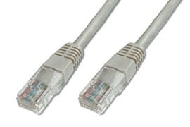 Digitus Patch cord U/UTP kat.5ePVC 5,0m szary