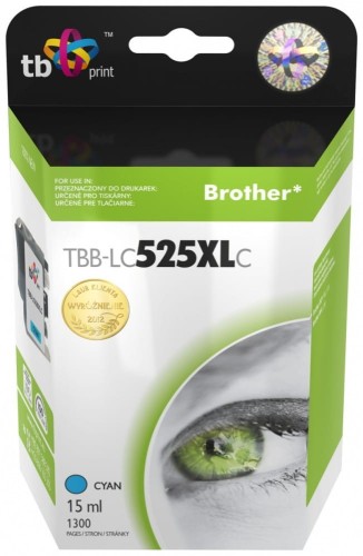 TB Print Tusz do Brother LC529/539  TBB-LC525XLC CY