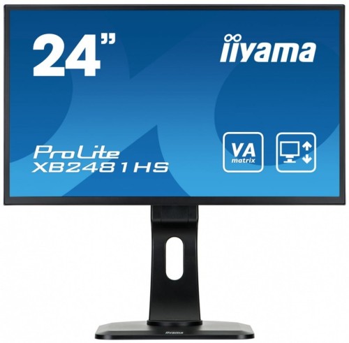 IIYAMA 24'' XB2481HS-B1 SLIM AMVA+, HDMI, DVI, PIVOT, Głośniki
