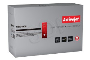 Toner ActiveJet ATB-3480N czarny do drukarki Brother - zamiennik TN3480