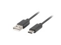 LANBERG Kabel USB CM - AM 2.0 1.8m czarny QC 3.0