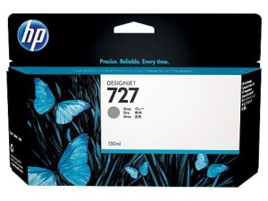 HP Inc. Tusz HP 727 130 ml Szary B3P24A