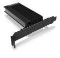 IcyBox IB-PCI214M2-HSL Karta PCIe z gniazdem M.2 M-Key dla jednego dysku SSD M.2 NVMe