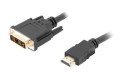 LANBERG Kabel HDMI(M)-DVI-D(M) CA-HDDV-10CC-0018-BK 1.8 M czarny