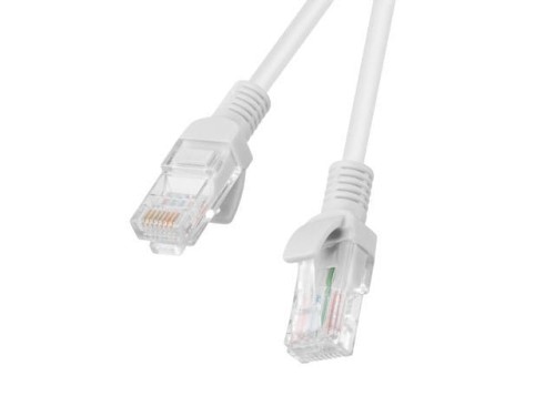 LANBERG Patchcord PCU6-20CC-0100-S kat.6 1M szary 10-pack