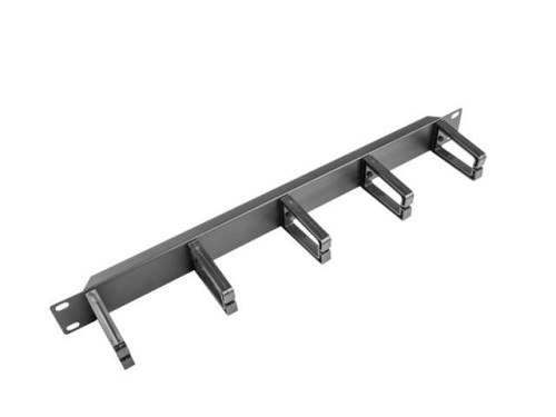 LANBERG Organizer kabli do szaf 19cali 1U Typ B czarny AK-1202-B