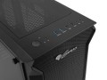 NATEC Obudowa Genesis Irid 505 z oknem, USB 3.0