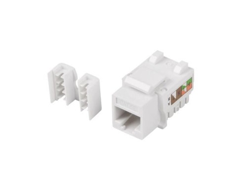 LANBERG MODUŁ KEYSTONE GNIAZDO RJ45->LSA UTP KAT 5E 90° DO PUSZKI MONTAŻ