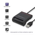 Qoltec Inteligentny czytnik chipowych kart ID | USB2.0 | Plug&amp;play