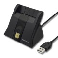 Qoltec Inteligentny czytnik chipowych kart ID | USB 2.0 | Plug&amp;play
