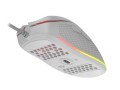NATEC Mysz Genesis Krypton 550 8000 DPI podświetlenie RGB dla graczy lekka Biała