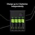 Green Cell Ładowarka VitalCharger + 4x akumulatory AA 2000mAh