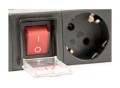 Gembird Listwa zasilająca rack 8 x German Socket 3M