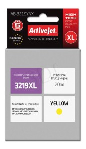 Tusz ActiveJet AB-3219YNX Yellow do drukarki Brother - zamiennik LC3219XLY