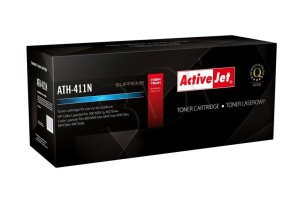 Toner ActiveJet ATH-411N Cyan do drukarki HP - zamiennik CE411A