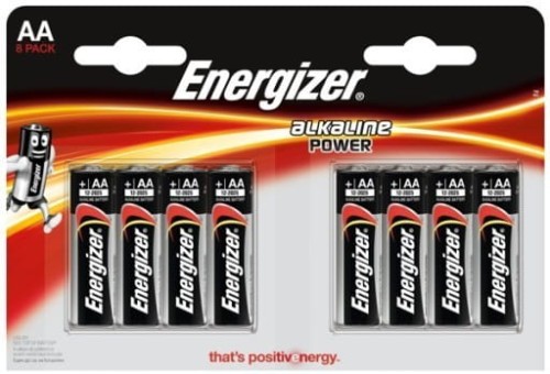 Energizer Bateria Alkaline Power AA E91 8 szt. Blister