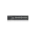 Zyxel Przełącznik niezarządzalny GS1100-16-EU0103F 16x Gigabit Unmanaged Switch                  GS1100-16-EU0103F