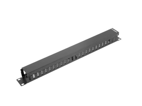 LANBERG Organizer kabli do szaf 19 cali 1U Typ A czarny AK-1201-B