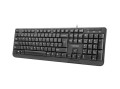Natec Klawiatura Trout Slim USB CZ/SK Czarna