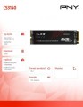 PNY Dysk SSD 4TB M.2 2280 CS3140 M280CS3140-4TB-RB