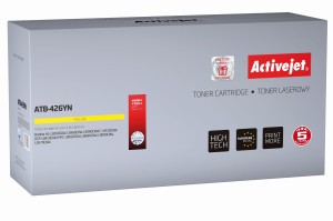 Toner ActiveJet ATB-426YN Yellow do drukarki Brother - zamiennik TN426Y