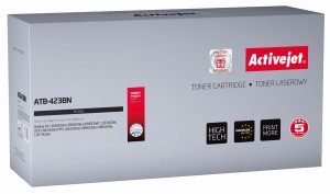 Toner ActiveJet ATB-423BN czarny do drukarki Brother - zamiennik TN423BK