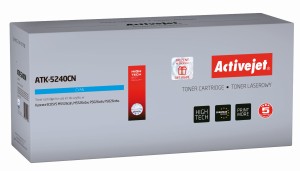 Toner ActiveJet ATK-5240CN Cyan do drukarki Kyocera - zamiennik TK5240C
