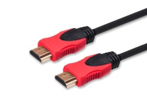 Savio Kabel HDMI (M) v2.0, 1,5m, miedź, czarny, złote końcówki, ethernet/3D, CL-95