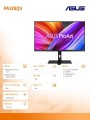 Asus Monitor 32 cale PA328QV IPS 400NIT DP HDMI USB-A