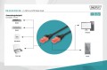 Digitus Patch cord U/UTP kat.6 PVC 3m Czarny