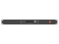 Lanberg Panel wentylacyjny LCD poziomy 1U z termostatem do szaf, 19 cali, 4 wentylatory, 230V, czarny