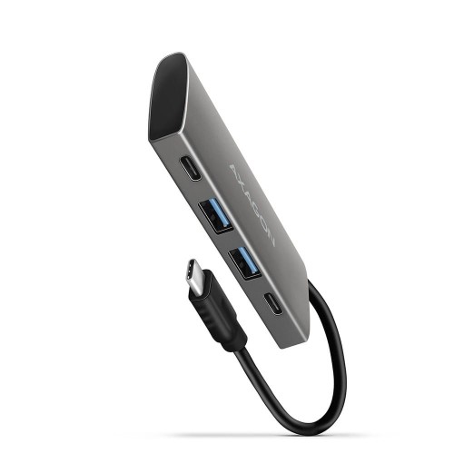 AXAGON Hub HMC-4G2 2x USB-A + 2x USB-C, USB-C 3.2 Gen 2 10Gbps hub, 13cm USB-C kabel