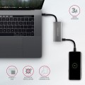 AXAGON Hub HMC-4G2 2x USB-A + 2x USB-C, USB-C 3.2 Gen 2 10Gbps hub, 13cm USB-C kabel