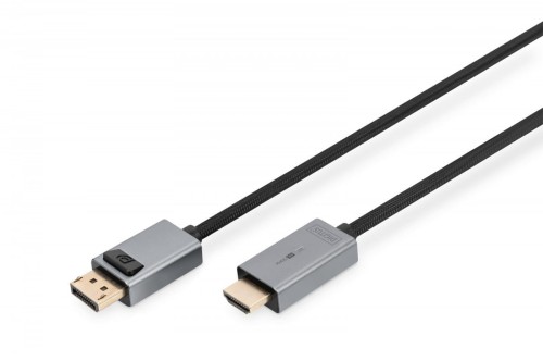 Digitus Kabel adapter DisplayPort - HDMI 4K 30Hz DP/HDMI M/M 1,8m