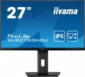 IIYAMA Monitor 27 cali XUB2793HSU-B5 IPS,FHD,HDMI,DP,USB,SLIM,HAS(150mm)