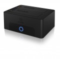 IcyBox Stacja dokująca/klonująca IB-1232CL-U3 2x2,5" lub 3,5"  SATA HDD, UASP &amp; SATA III ( 6GBits/s )