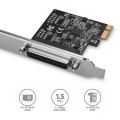 AXAGON PCEA-P1N Kontroler PCIe 1x port równoległy (LPT), w zestawie SP &amp; LP