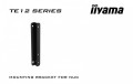 IIYAMA Monitor interaktywny 75 cali TE7512MIS-B1AG INFRARED,40pkt,IPS,4K,7H,WiFi