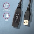 AXAGON Kabel ADR-205 USB 2.0 A-M -> A-F aktywny kabel przedłużacz/wzmacniacz 5m