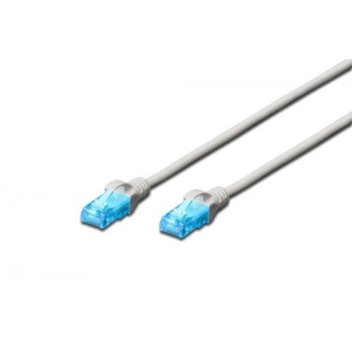 Digitus Patch cord U/UTP kat.5e PVC 20m szary