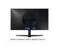 Samsung Monitor 28 cali LU28R550UQPXEN IPS 3840 x 2160 UHD 16:9 2xHDMI 1xDP 4 ms (GTG) płaski  2 lata d2d