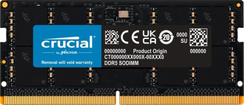 Crucial Pamięć do notebooka DDR5 SODIMM 32GB/5600 CL46 (16Gbit)