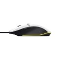 Trust Mysz gamingowa GXT109P Felox biała