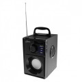 Media-Tech Głośnik bezprzewodowy Boombox MT3179 15W USB-C Srebrny