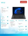 Lenovo Laptop V15 G3 82TT00N7PB W11Pro i3-1215U/8GB/256GB/INT/15.6 FHD/Business Black/3YRS OS