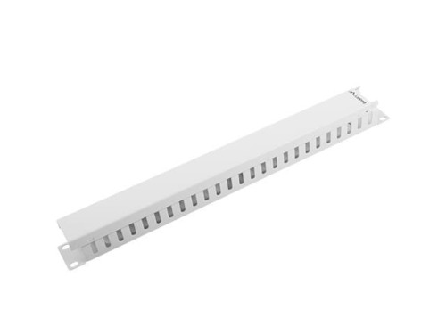 Lanberg Organizer kabli do szaf 19cali 1U Typ A szary AK-1201-S