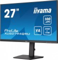 IIYAMA Monitor 27 cali XUB2794QSU-B6 VA,QHD,HDMI,DP,100Hz,HAS(150mm),USB3.2
