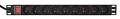 Gembird Listwa zasilająca rack PDU 9xFR 1U 16A FR 2m