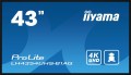 IIYAMA Monitor 43 cale LH4354UHS-B1AG 24/7, IPS, ANDROID.11, 4K, SDM, 2x10W