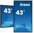 IIYAMA Monitor 43 cale LH4354UHS-B1AG 24/7, IPS, ANDROID.11, 4K, SDM, 2x10W